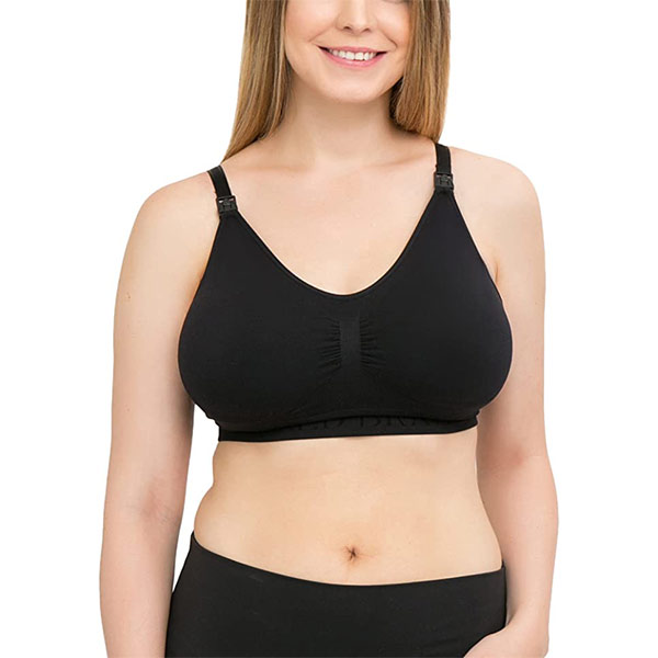 Second Trimester Pregnancy Must-Haves - Panache Women's Sophie Nursing Bra in black