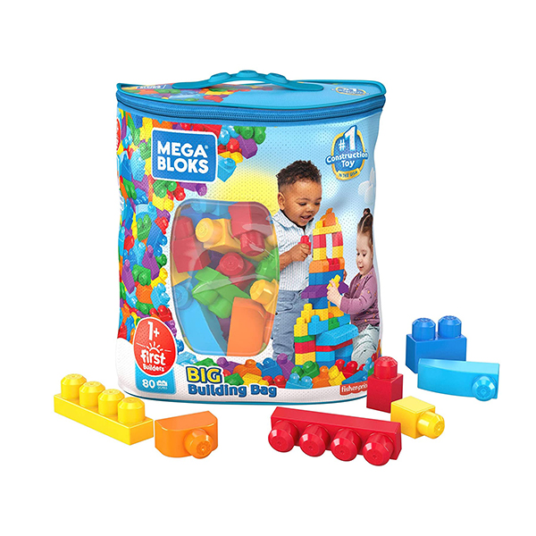 Best Toys for 1-Year-Olds - Mega Bloks First Builders Big Building Bag