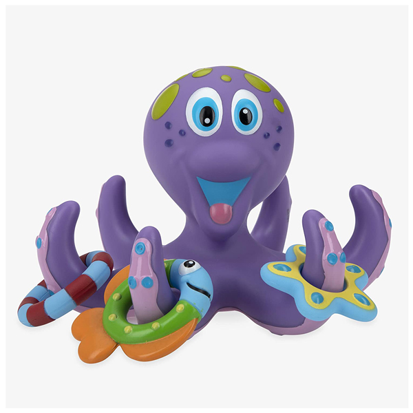 Nuby Floating Purple Octopus