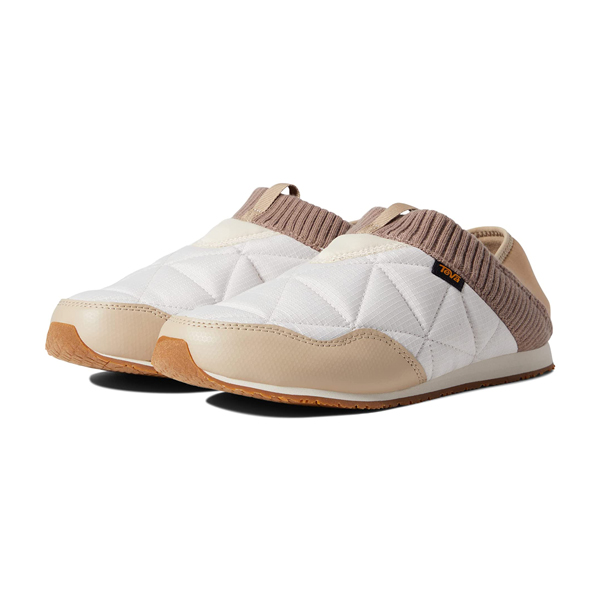 Third Trimester Survival Kit - Teva ReEmber Slip-On in a beige, white and brown colorway