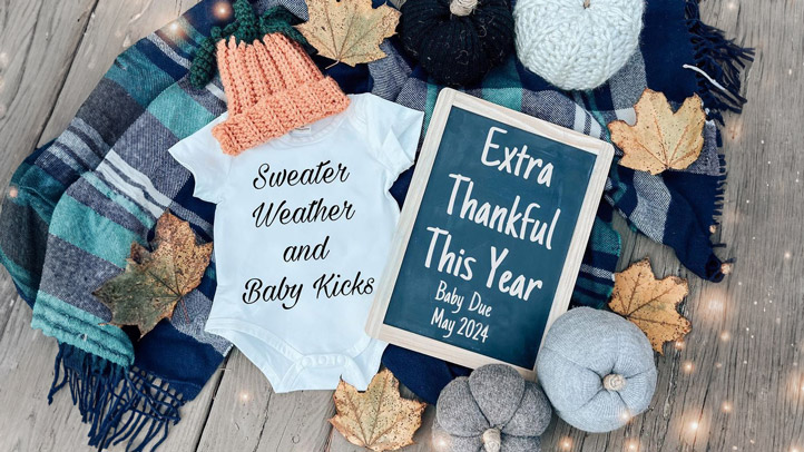 thanksgiving pregnancy annoucement